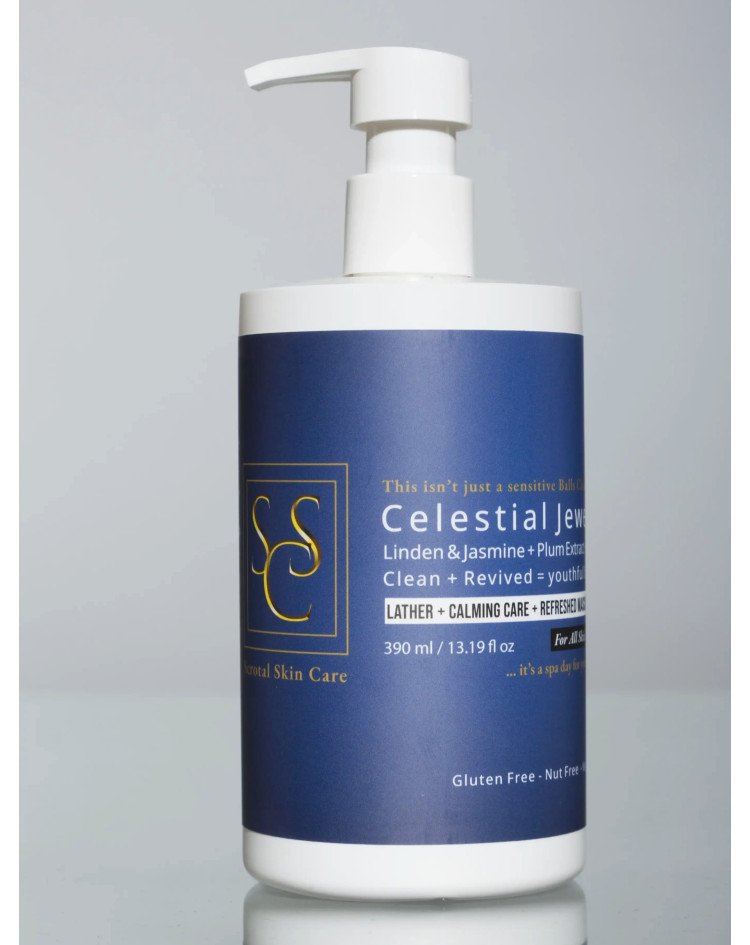 Celestial Jewels – Premium Face & Body Cleanser for Sensitive Skin