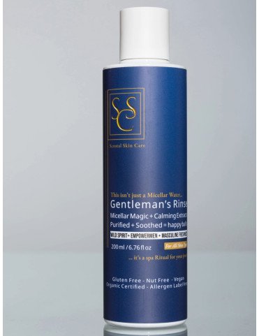 Gentleman’s Rinse – Micellar Water for Face & Delicate Areas