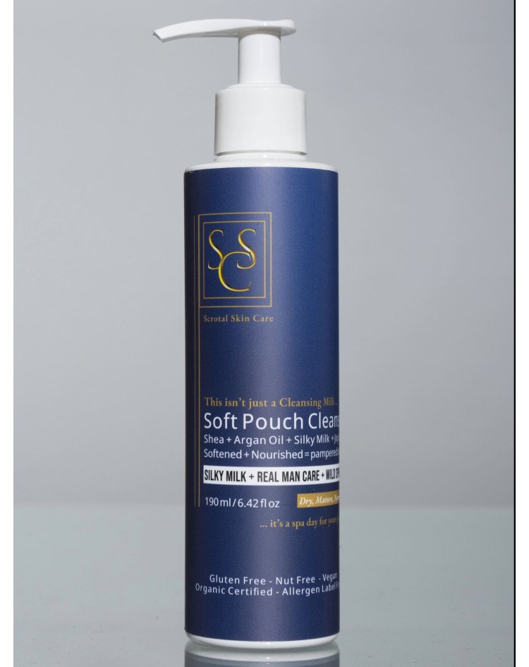 SOFT POUCH Cleanse – Gentle Organic Cleansing Milk for Face & Intimate Areas