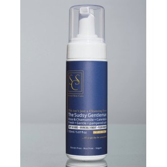 The Sudsy Gentleman – Luxurious Organic Cleansing Foam for Face & Delicate Areas