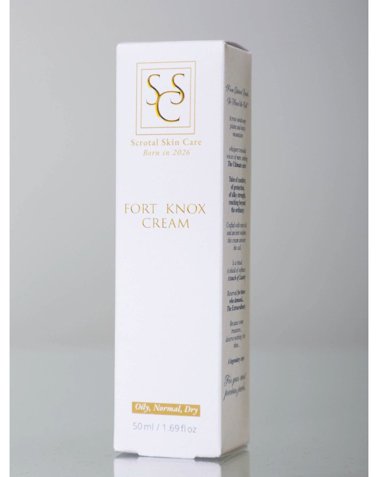 Fort Knox Cream – Premium Scrotum & Face Hydration Cream