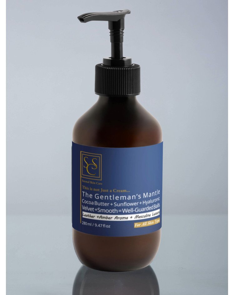 The Gentleman’s Mantle – Premium Scrotum & Hand Cream